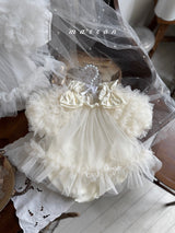 ［marron］Anna shasha ribbon rompers