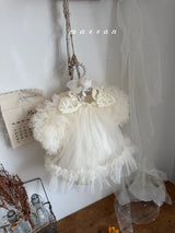 ［marron］Anna shasha ribbon rompers