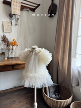 ［marron］Anna shasha ribbon dress