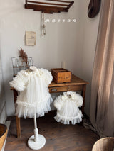 ［marron］Anna shasha ribbon dress