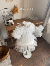 ［marron］Anna shasha ribbon dress