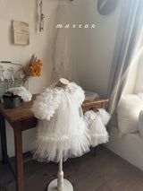 ［marron］Anna shasha ribbon dress