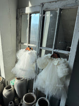 ［marron］Anna shasha ribbon dress