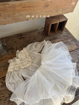 ［marron］Pearl shasha skirt