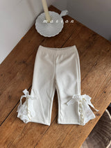 ［marron］Susu ribbon pants