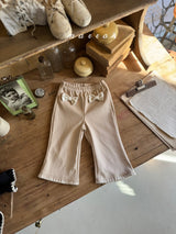 ［marron］Mellow ribbon pants