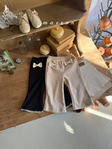 ［marron］Mellow ribbon pants