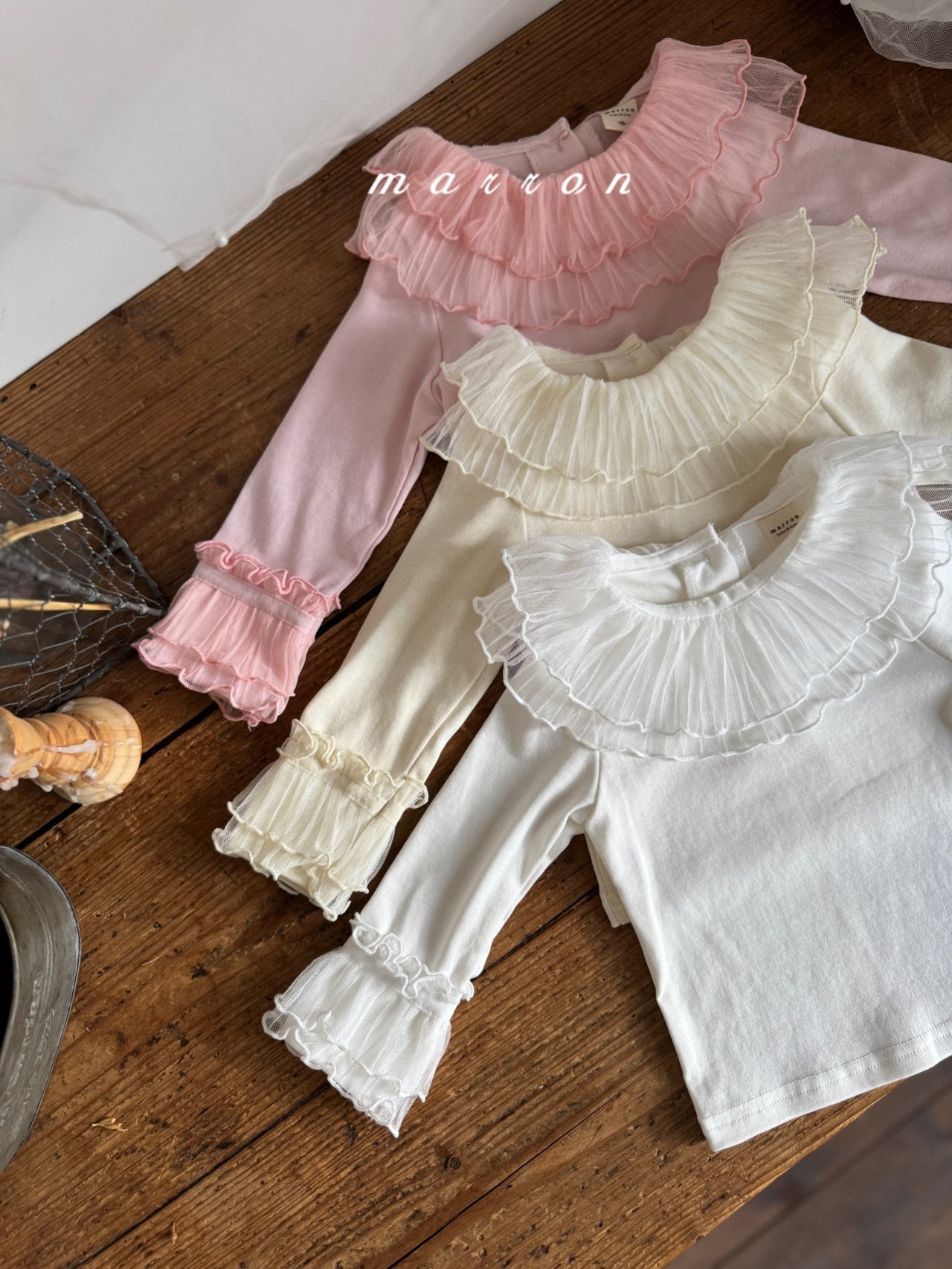 ［marron］Stella tops