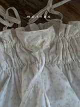 ［marron］Coco shirring bustier