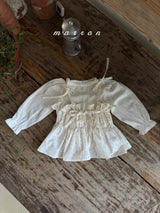 ［marron］Coco shirring bustier