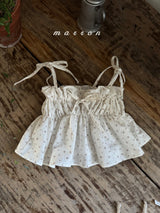 ［marron］Coco shirring bustier