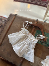 ［marron］Coco shirring bustier