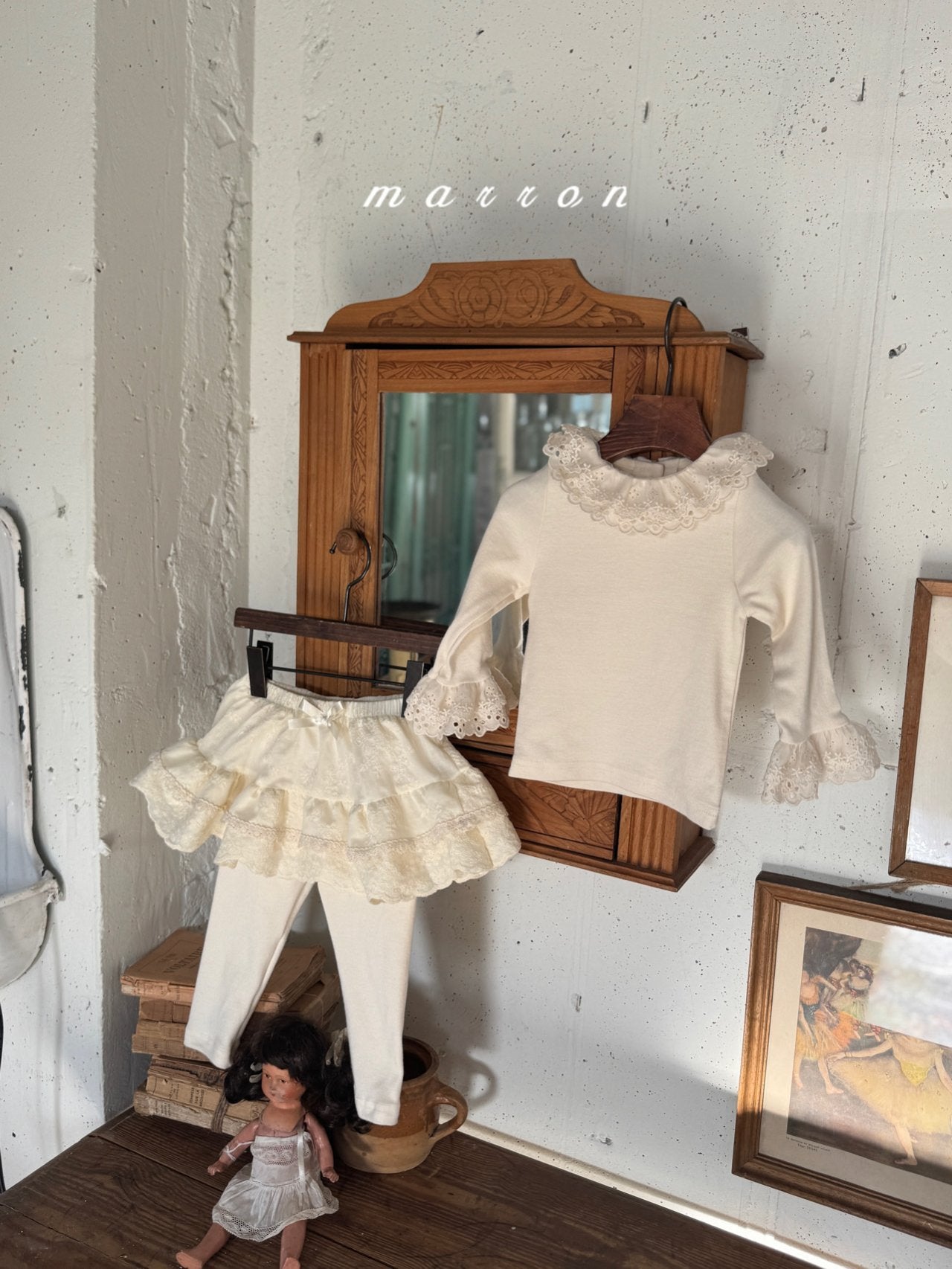 ［marron］Lace tops