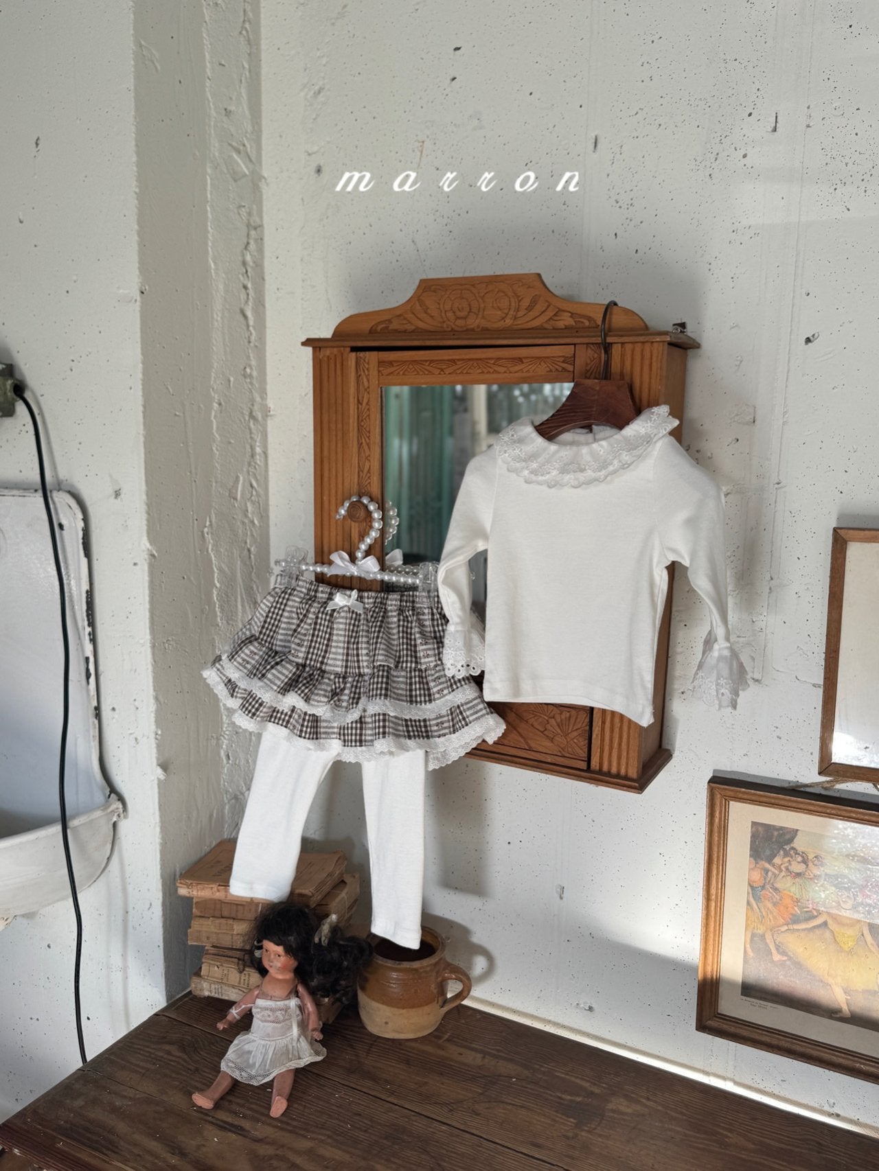 ［marron］Lace tops