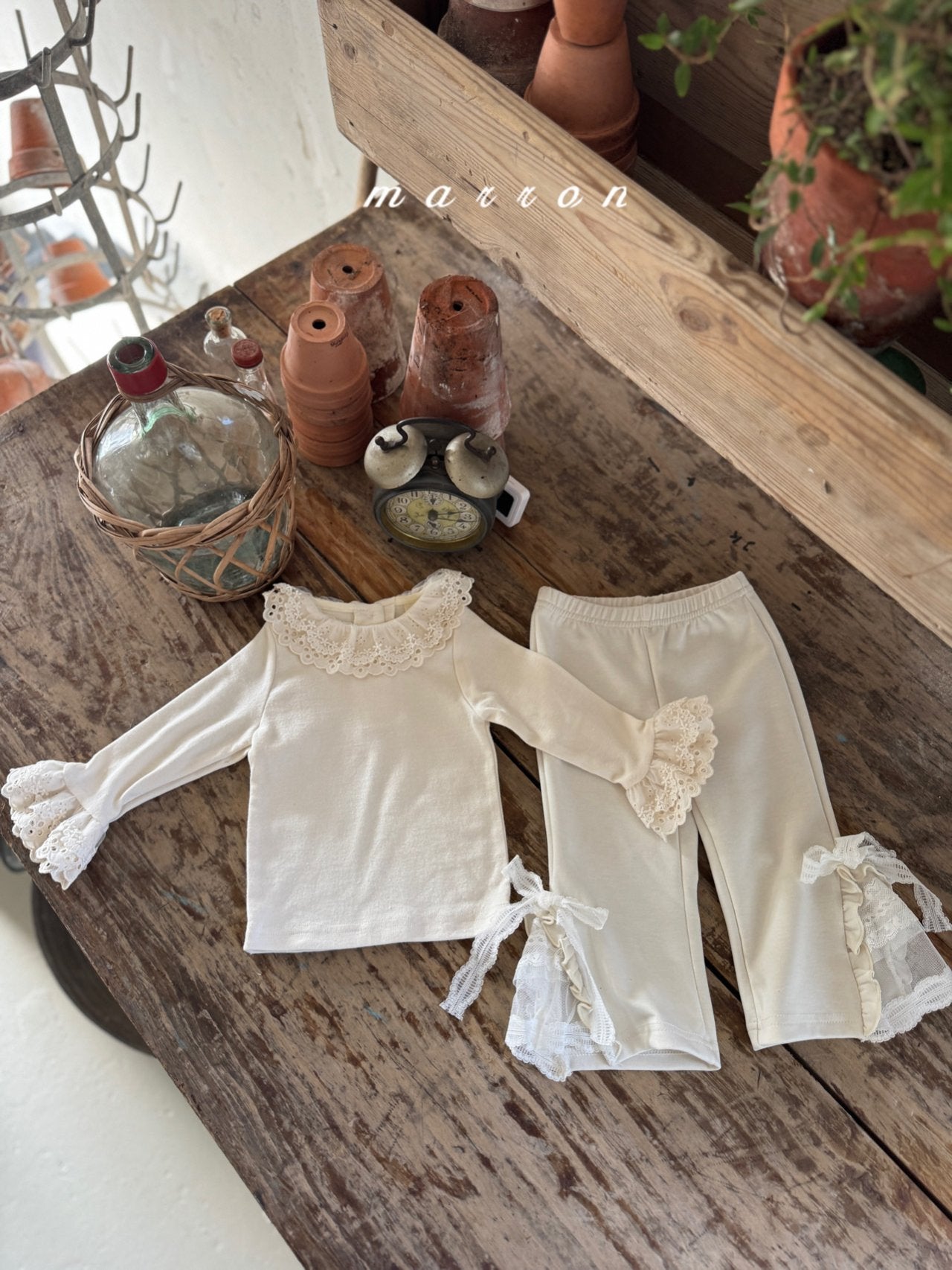 ［marron］Lace tops