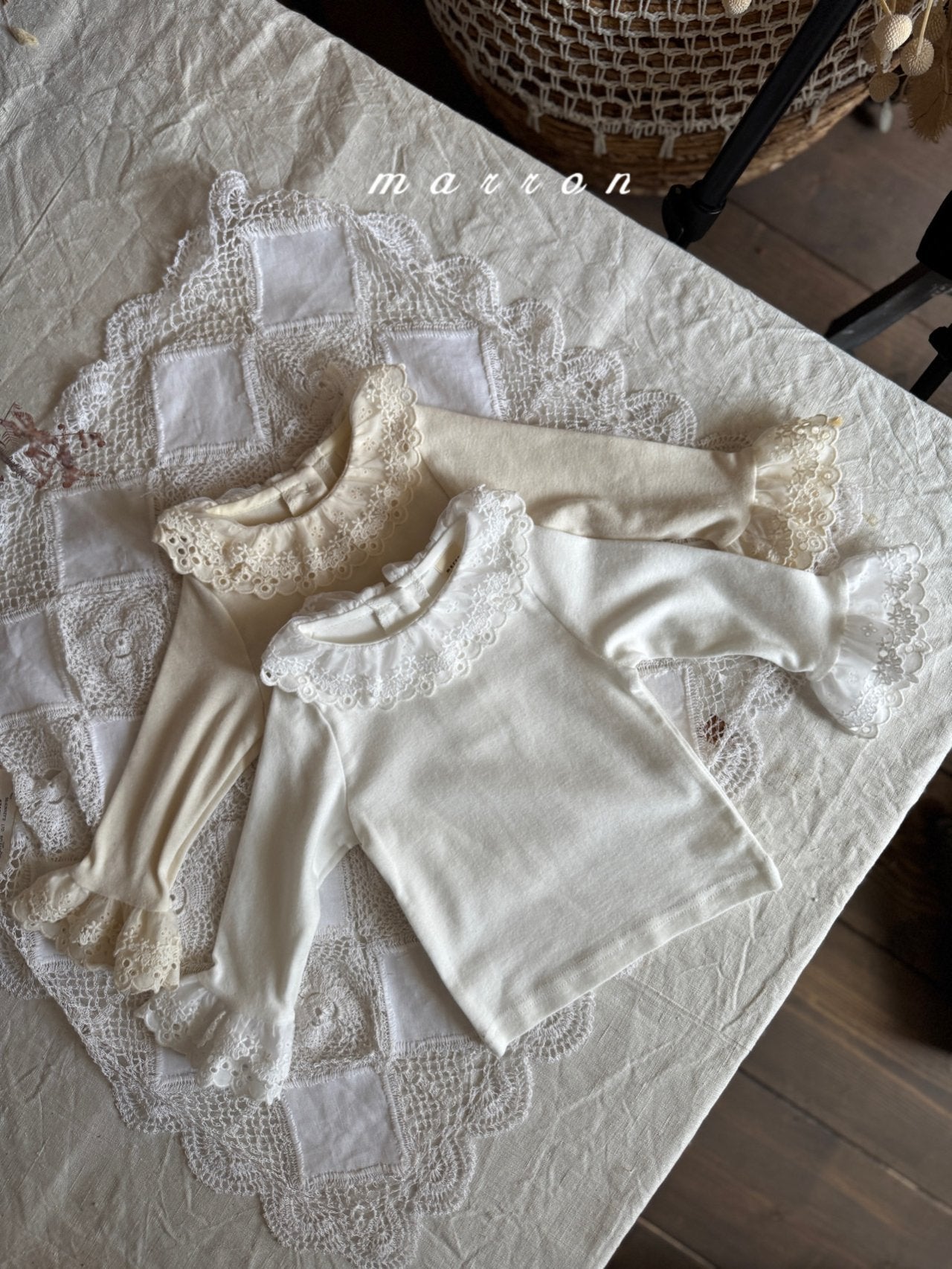 ［marron］Lace tops