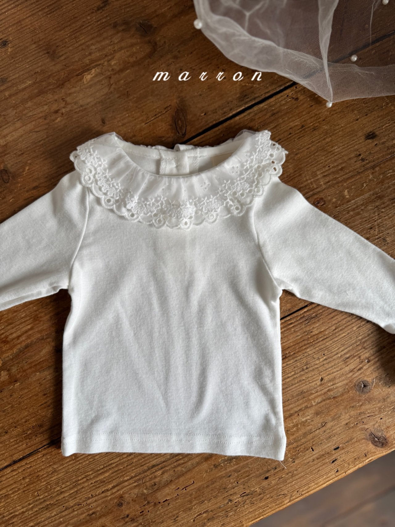 ［marron］Lace tops