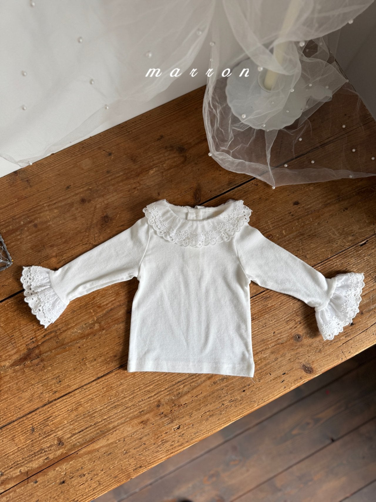 ［marron］Lace tops