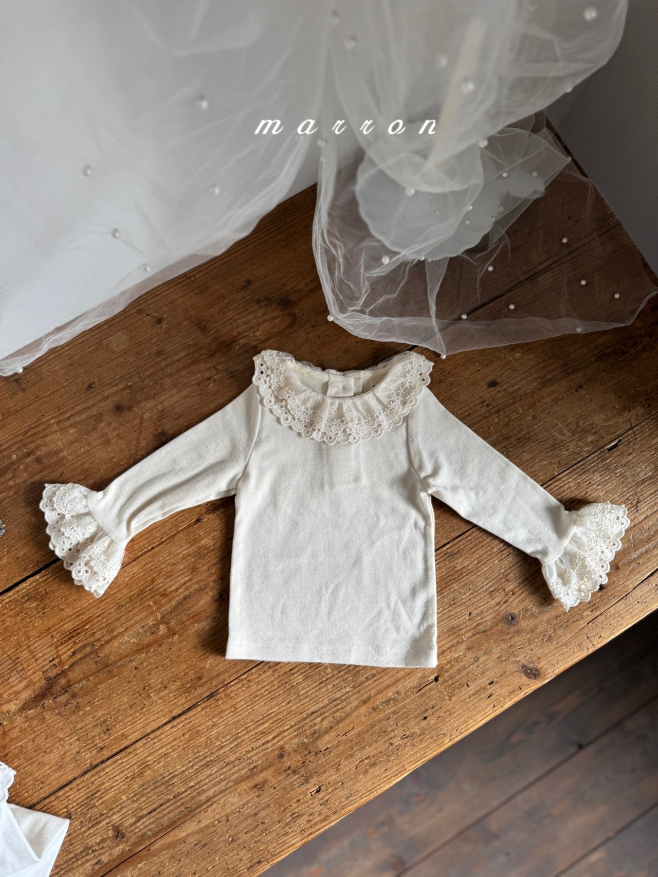 ［marron］Lace tops