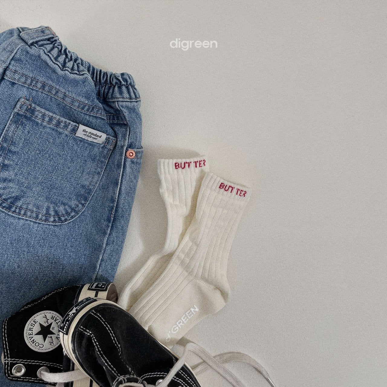 ［digreen］Butter socks set