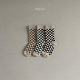［digreen］Checkerboard socks