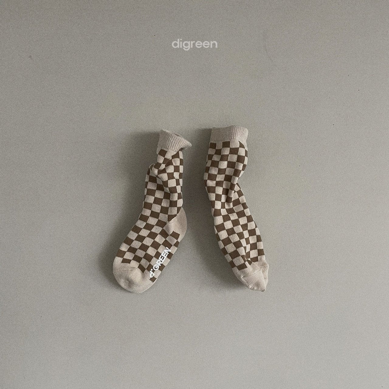 ［digreen］Checkerboard socks