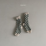 ［digreen］Checkerboard socks