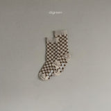 ［digreen］Checkerboard socks
