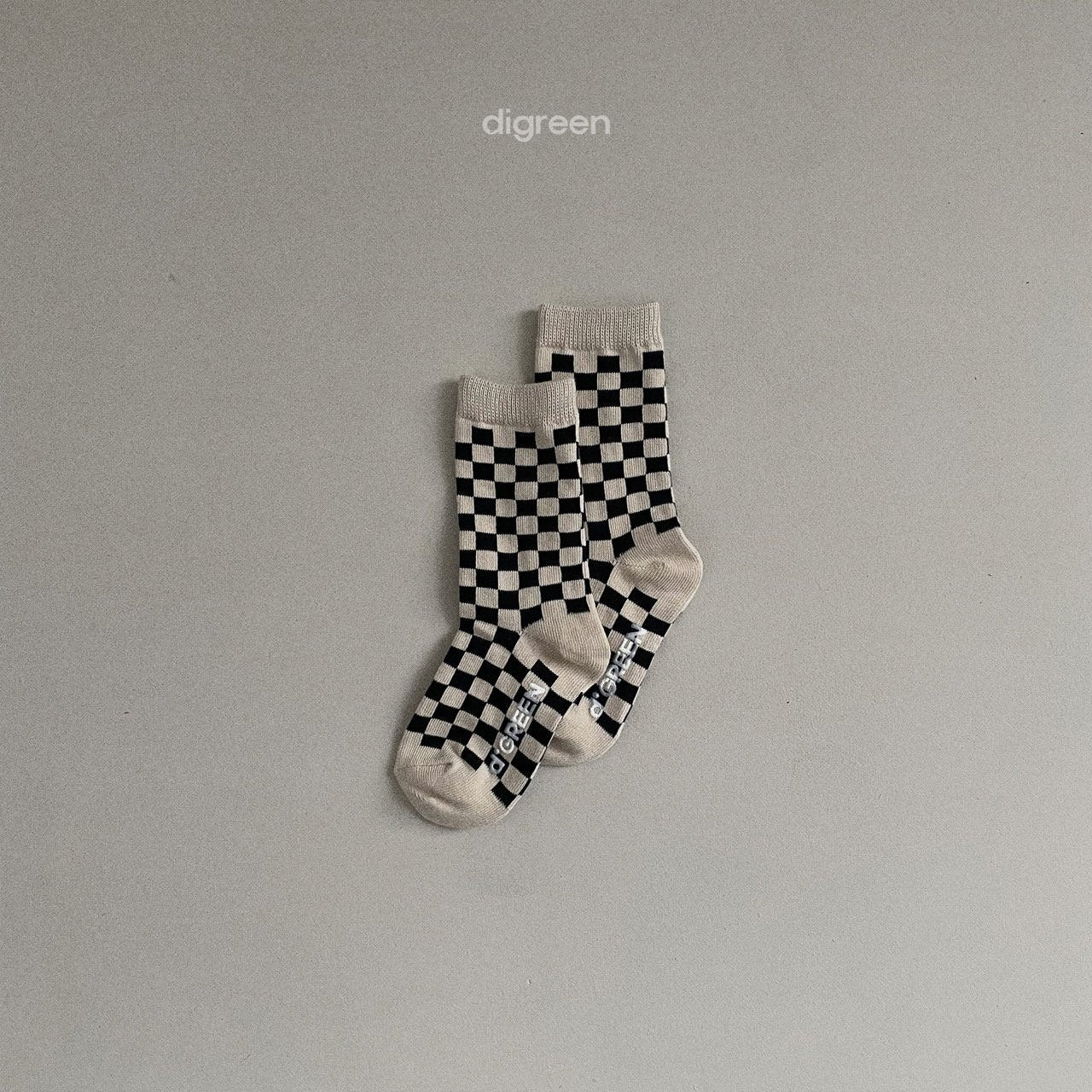 ［digreen］Checkerboard socks