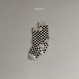 ［digreen］Checkerboard socks