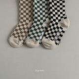 ［digreen］Checkerboard socks