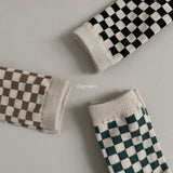 ［digreen］Checkerboard socks