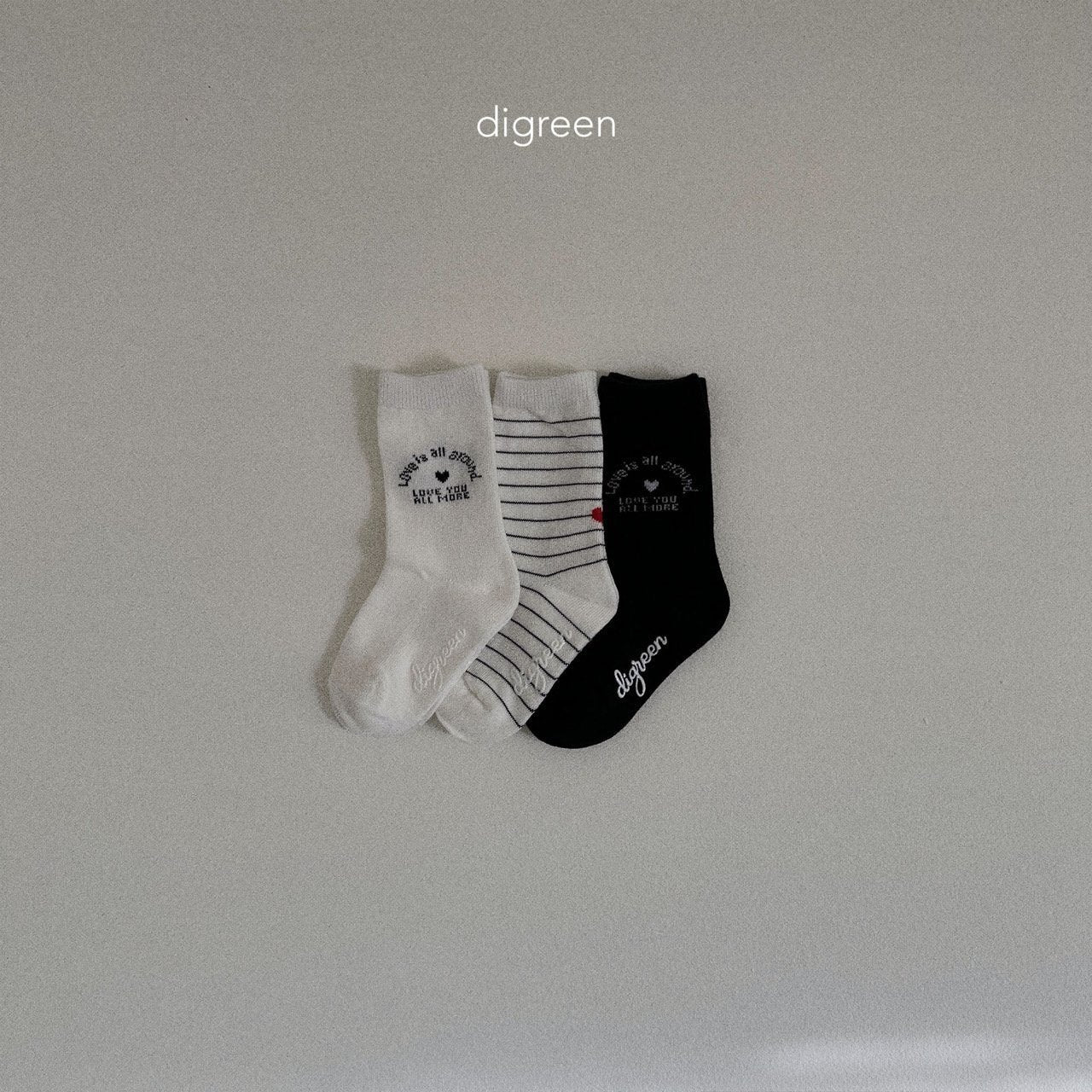 ［digreen］Love socks set