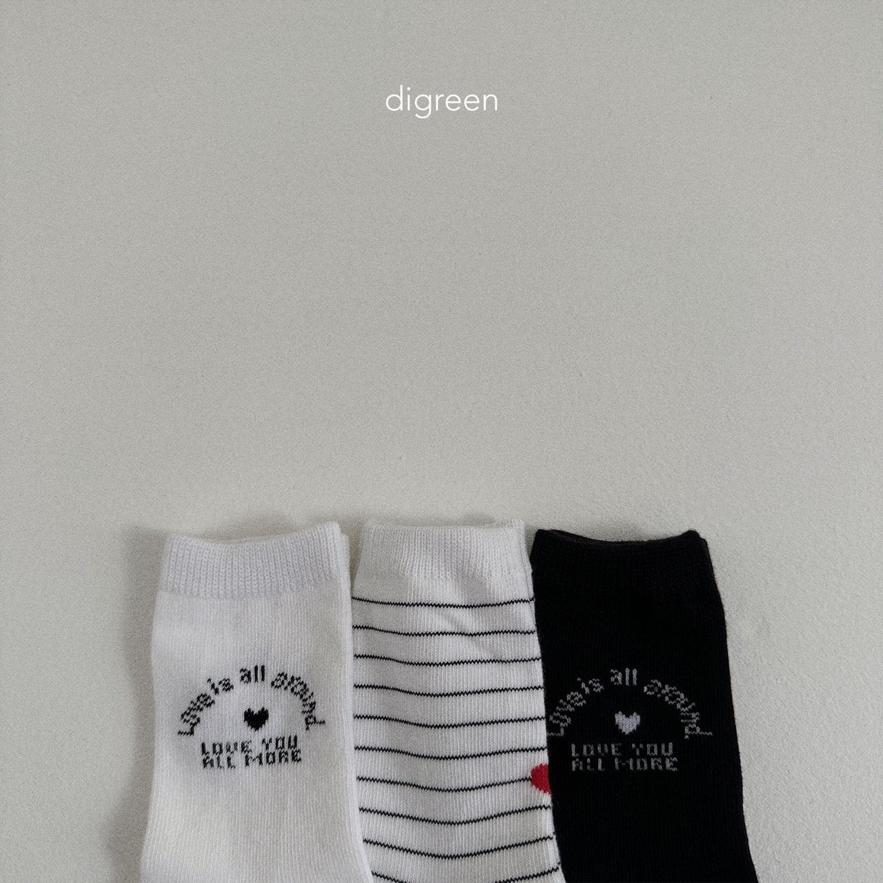 ［digreen］Love socks set