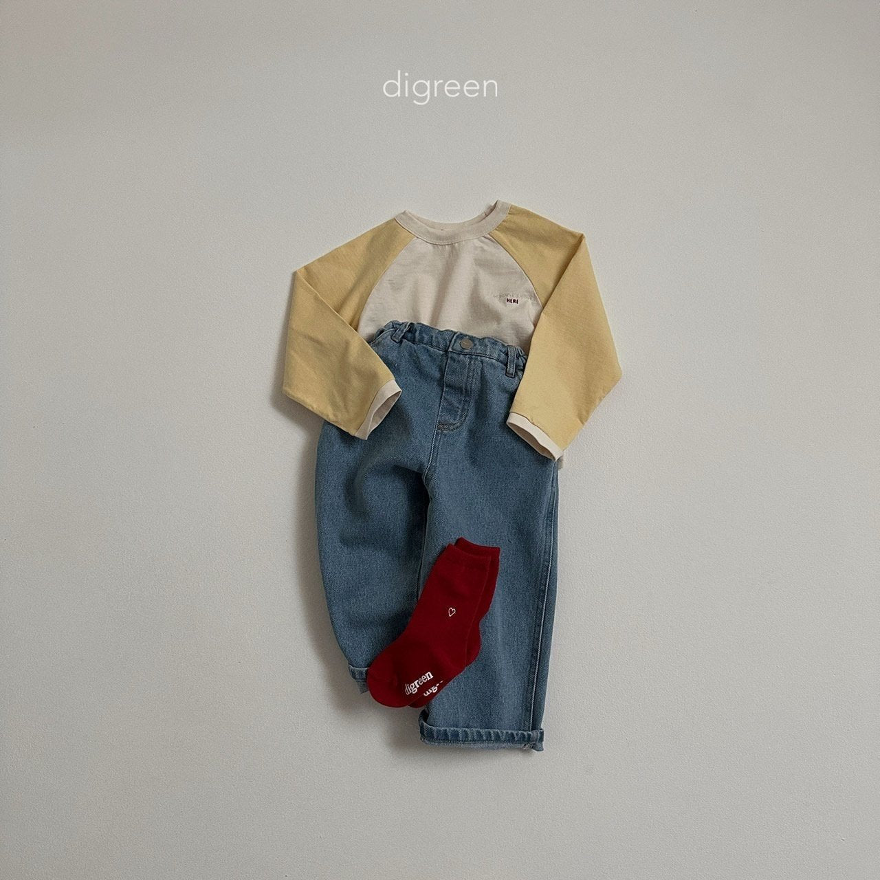 ［digreen］Heart socks set