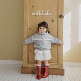 ［milk balm］Lace hood zip up