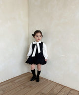 ［azalea］Iris ribbon blouse