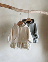 ［azalea］Pine balloon hoodie