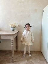 ［azalea］Pine balloon hoodie