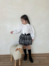 ［azalea］Iris ribbon blouse