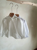 ［azalea］Iris ribbon blouse