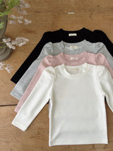 ［azalea］Basic shirring tee