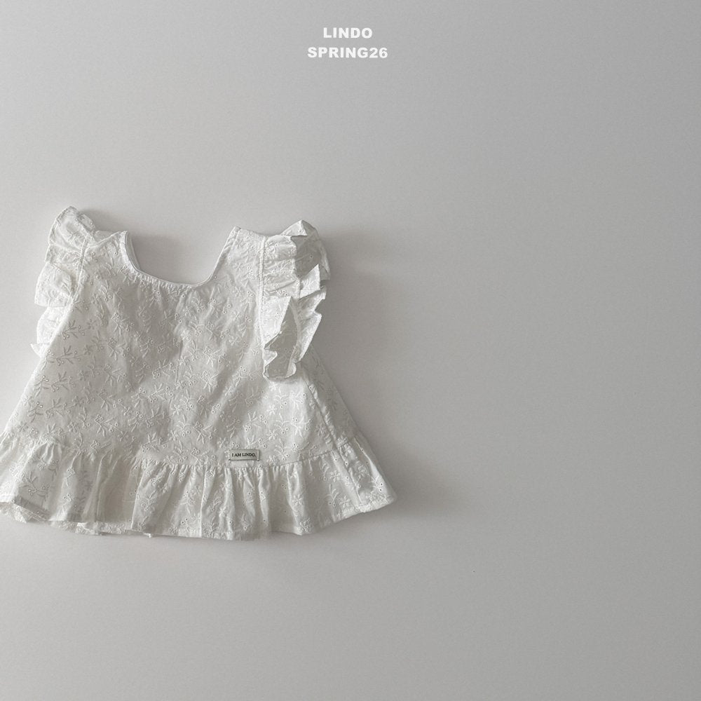 ［LINDO］Lilly frill blouse