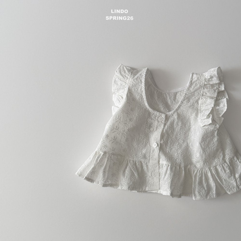 ［LINDO］Lilly frill blouse