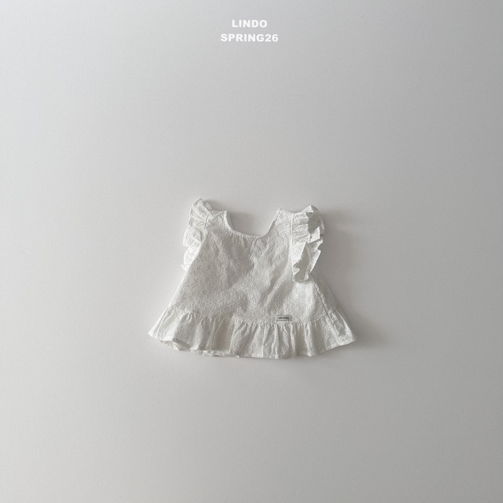 ［LINDO］Lilly frill blouse