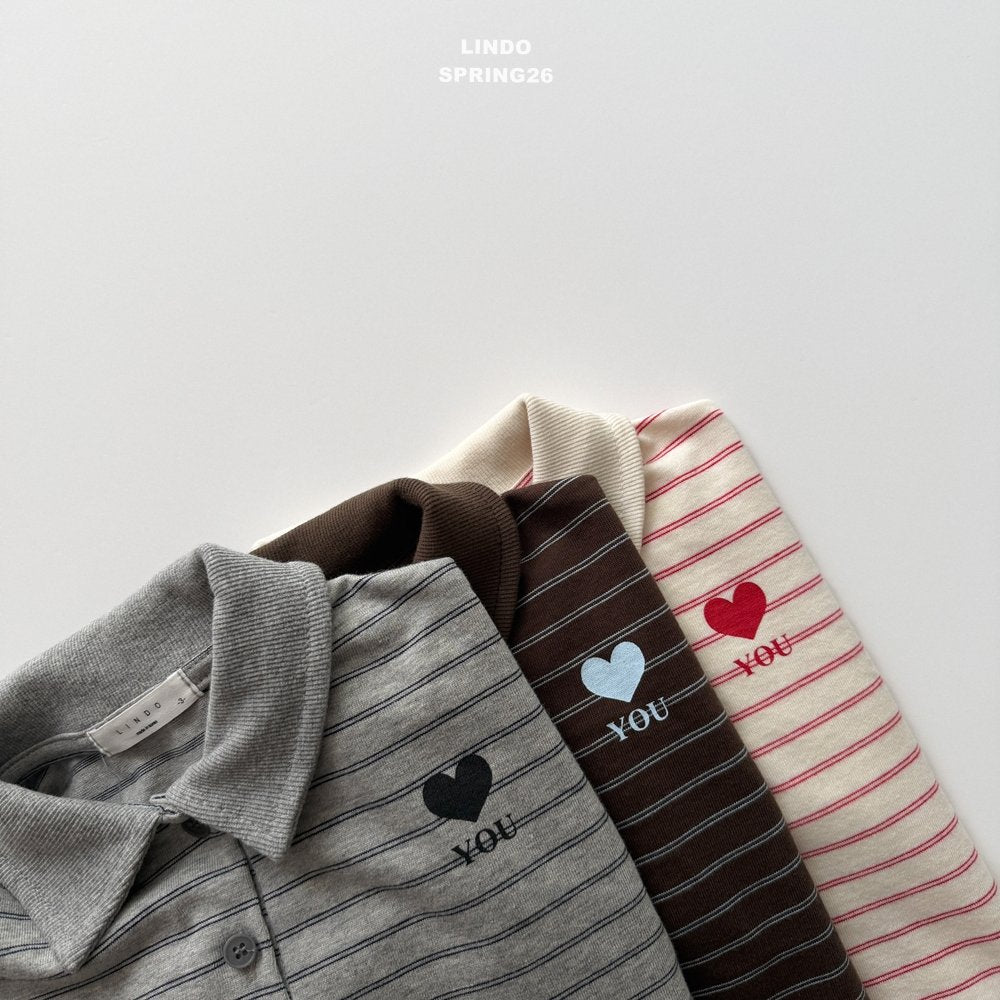 ［LINDO］Heart point collar set up