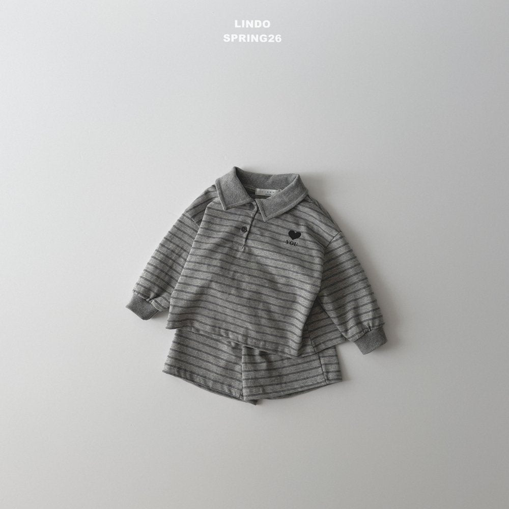 ［LINDO］Heart point collar set up