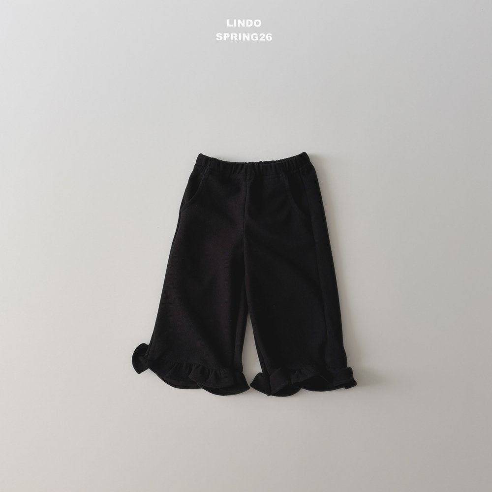 ［LINDO］Ami frill pants
