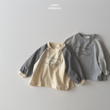 ［LINDO］Contrast lettering raglan tee
