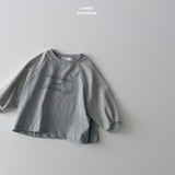［LINDO］Contrast lettering raglan tee